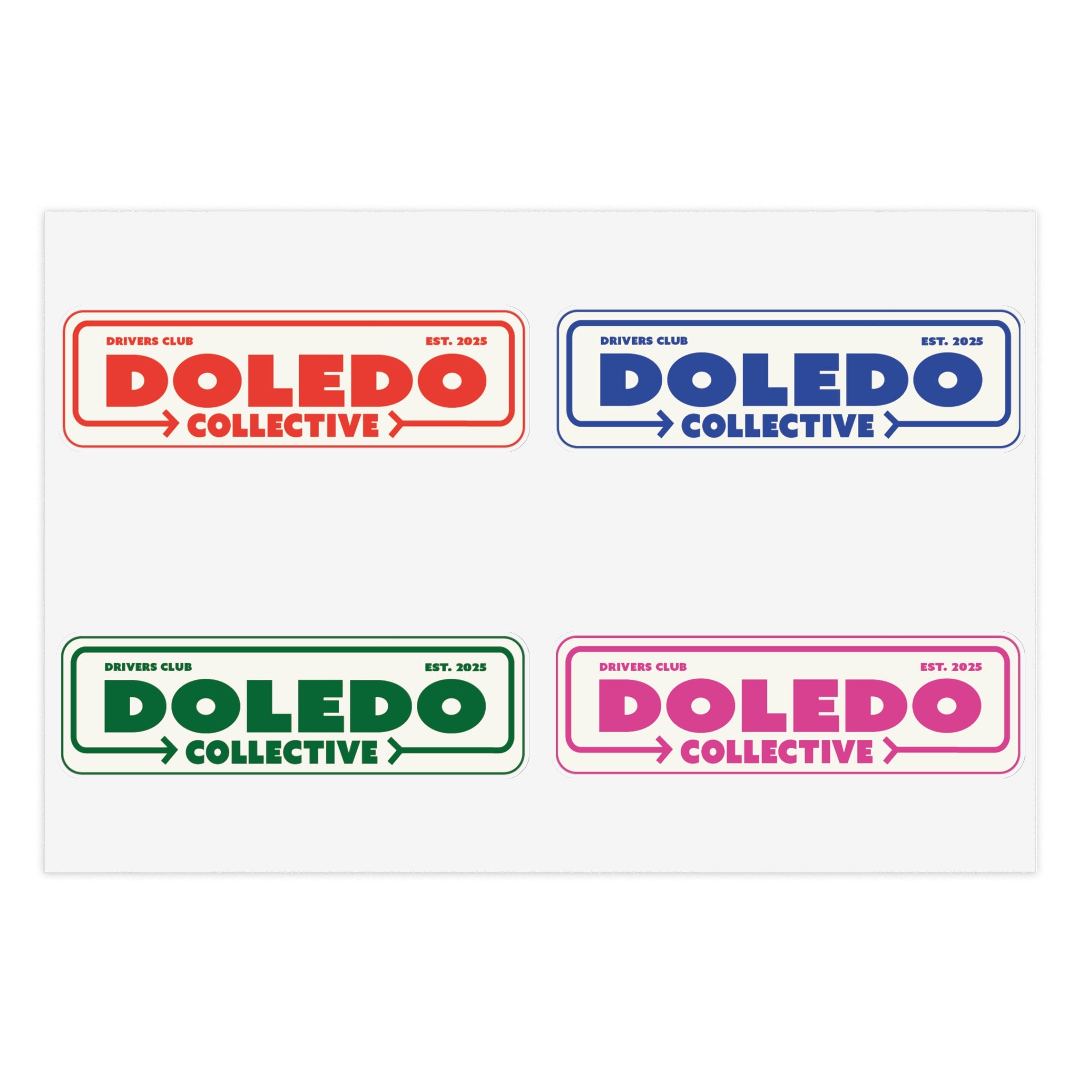 Doledo Collective Sticker Sheet