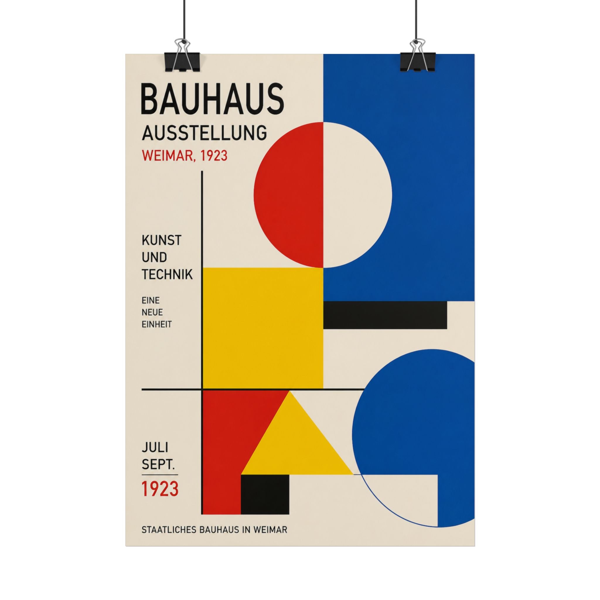 Bauhaus Minimalist Geometry