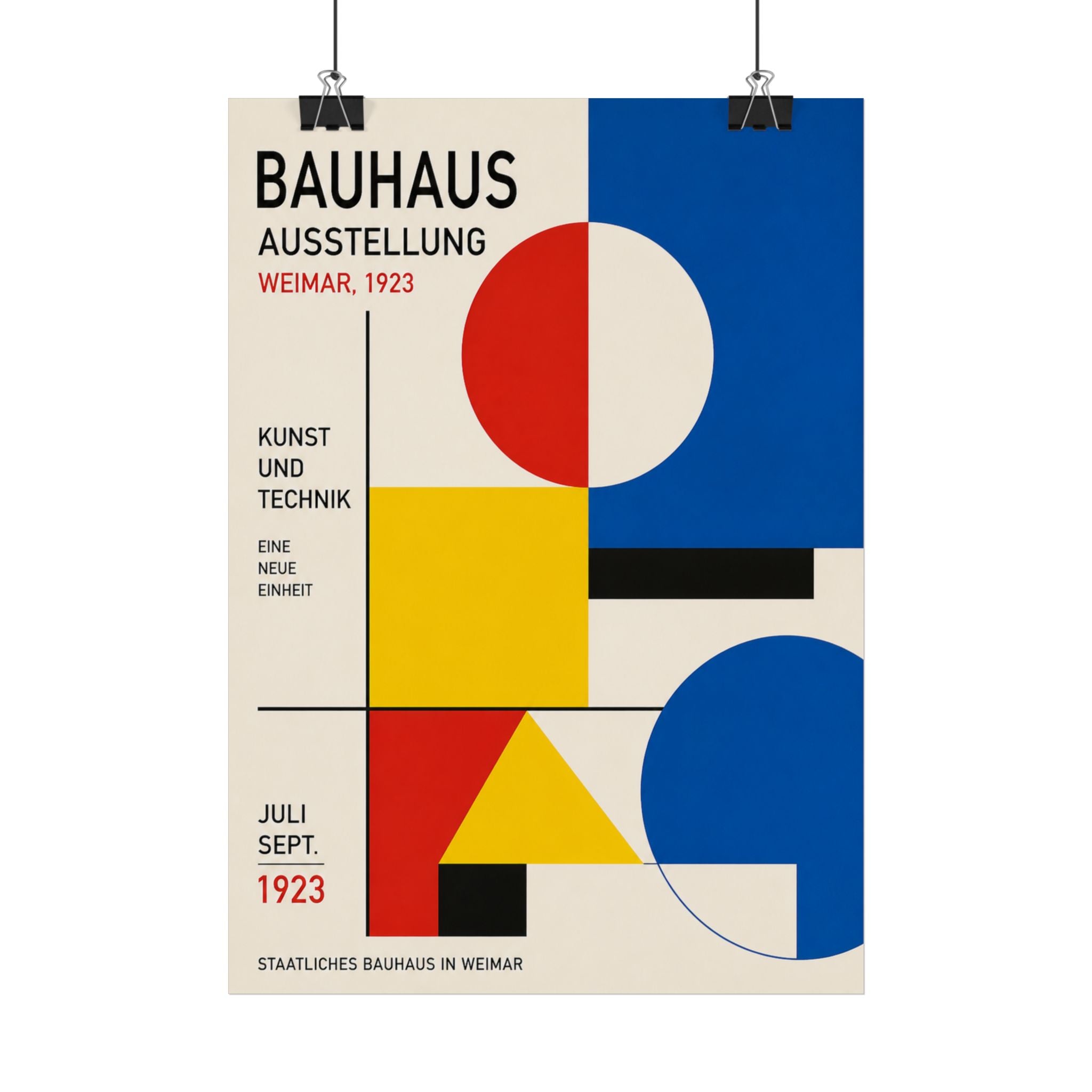 Bauhaus Minimalist Geometry