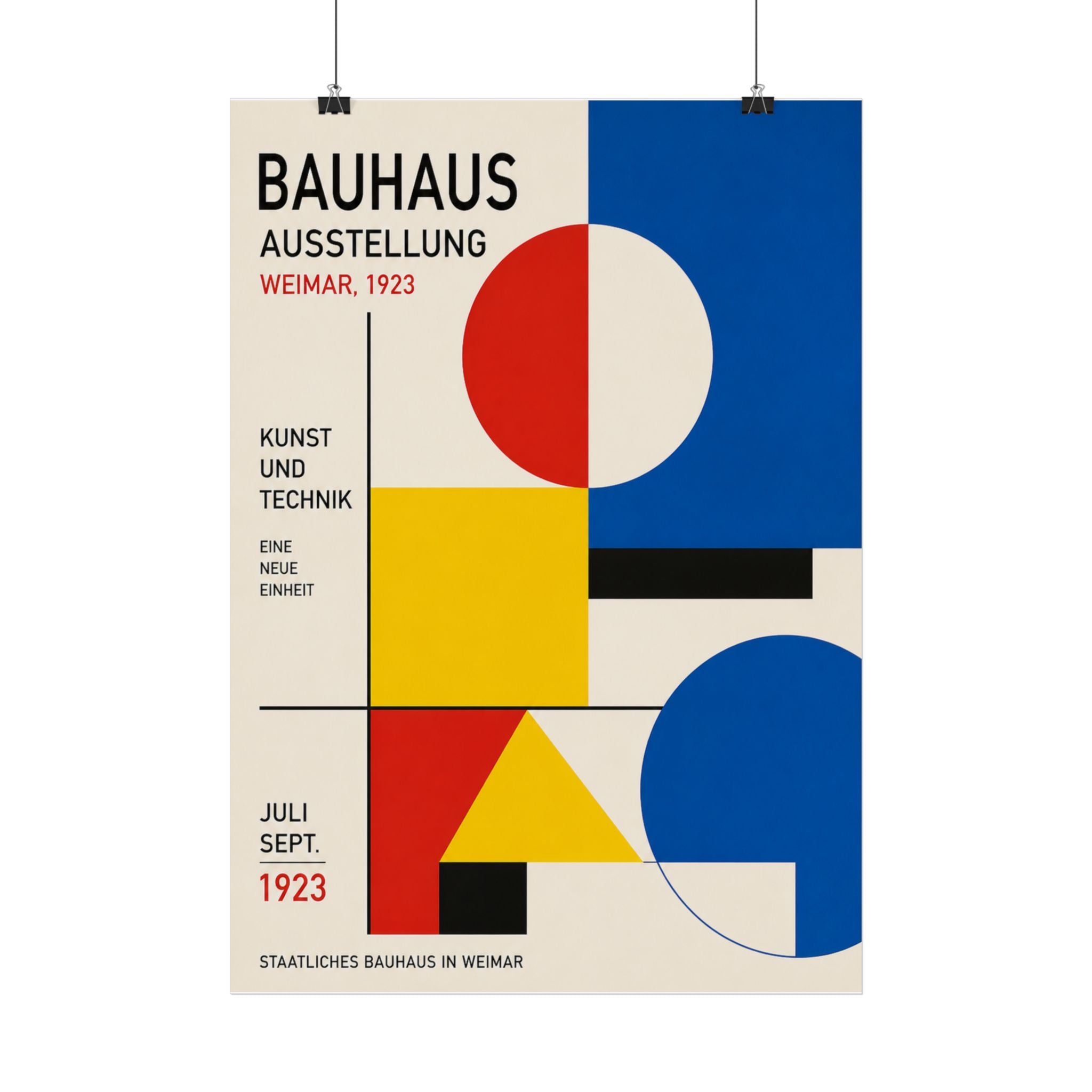 Bauhaus Minimalist Geometry